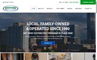 Fitzhugh's Pest Management website
