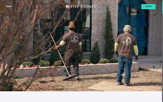 Five Stones Garden Center website