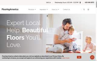 Flooring America of Oklahoma City website
