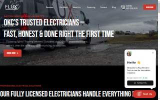 Flux Electric website