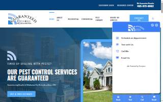 Guaranteed Pest Service Of Oklahoma, Inc. website