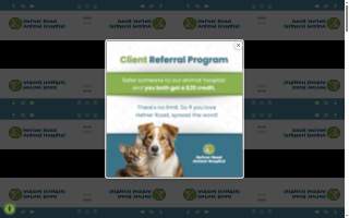 Hefner Road Animal Hospital website