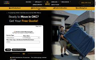 High Quality Moving - Oklahoma City Metro website
