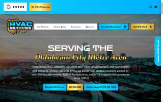 HVAC Services By Vu website