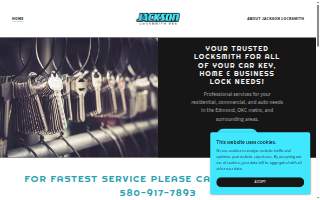 Jackson Locksmith OKC website