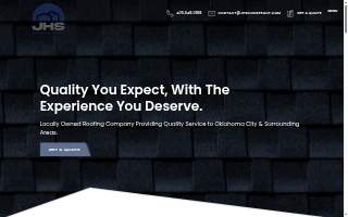 JHS Roofing and Construction website