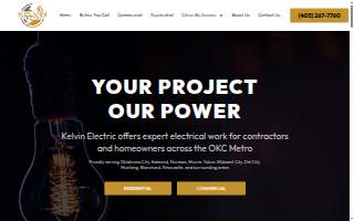 Kelvin Electric website