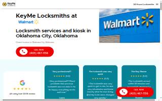 KeyMe Locksmiths of Oklahoma City website