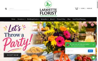 LagayaRhose Floral Designs website