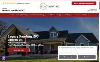 Legacy Painting Inc website