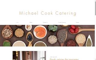 Michael's Catering Cafe website