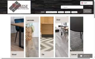 Midwest Flooring Installation website