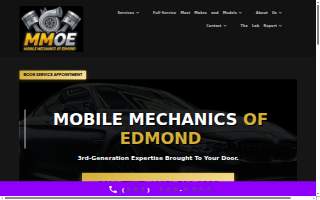 Mobile Mechanics of Edmond website
