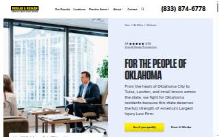 Morgan & Morgan of Oklahoma City website