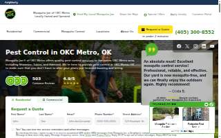 Mosquito Joe of OKC Metro website