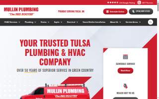 Mullin Plumbing website