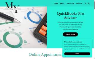MY Accounting Services website