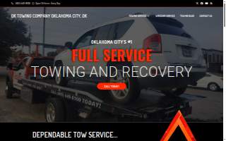 OK Towing Company website