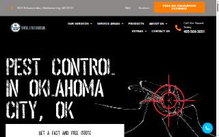 OKC Mosquito Militia Total Pest Control website