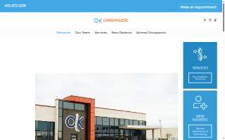 Oklahoma Chiropractic of Oklahoma City website