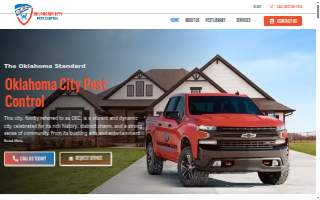 Oklahoma City Pest Control website