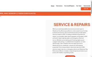 Performance Electric Inc website