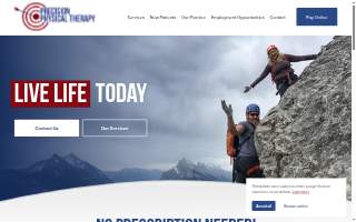 Precision Physical Therapy website