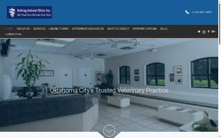 Schrag Animal Clinic website