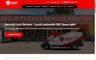 Security Lock Service website