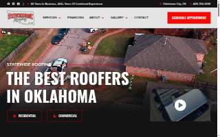 Statewide Roofing website