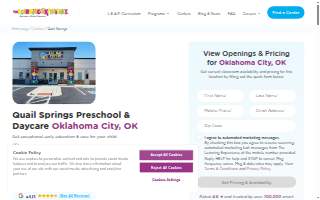 The Learning Experience - Quail Springs website