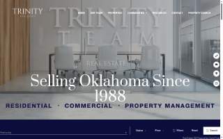 TRINITY TEAM Real Estate website