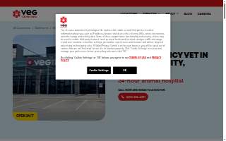 VEG ER for Pets of Oklahoma City website
