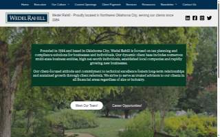 Wedel Rahill & Associates, CPAs, PLC website