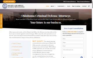 Wyatt Law Office website