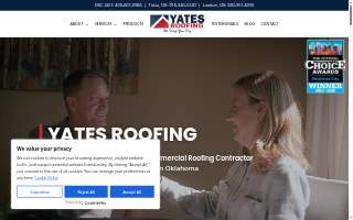 Yates Roofing and Construction, LLC website