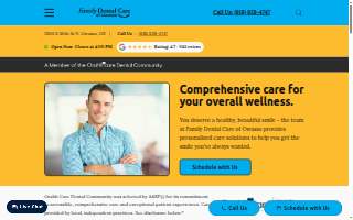 Family Dental Care of Owasso website