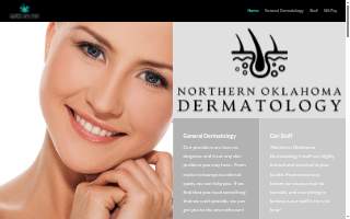 Northern Oklahoma Dermatology website