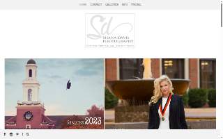 Shana Davis Photography website