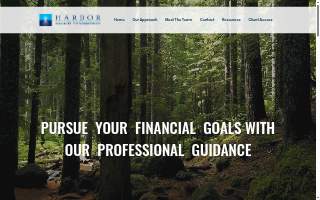 Harbor Wealth Management website