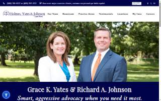 Holmes, Yates & Johnson website