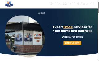 LL HVAC SUPPLY LLC website