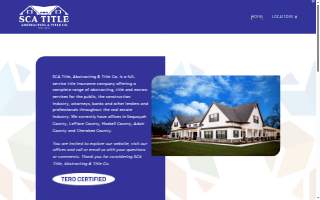 SCA Title - Poteau f/k/a LeFlore County Abstract and Title website