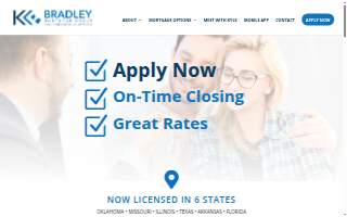 Kyle Bradley Mortgage powered by SMP website