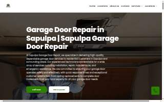 Sapulpa Garage Door Repair website