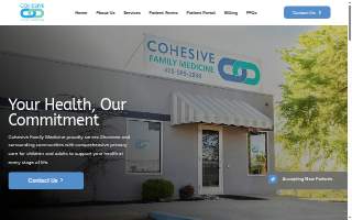 Cohesive Family Medicine website