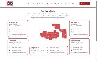Cohesive Home Healthcare website