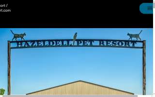 Hazel Dell Pet Resort website