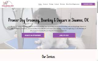 HoliDog Inn Room & Groom website