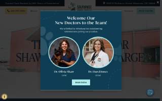 Shawnee Animal Hospital website